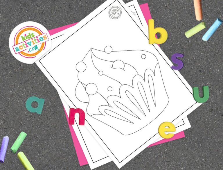 Cupcake Coloring Pages Facebook