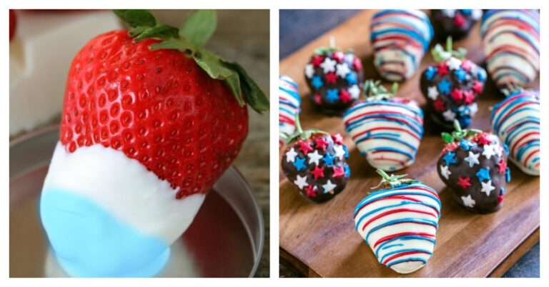 4th of July strawberries Kids Activities Blog FB