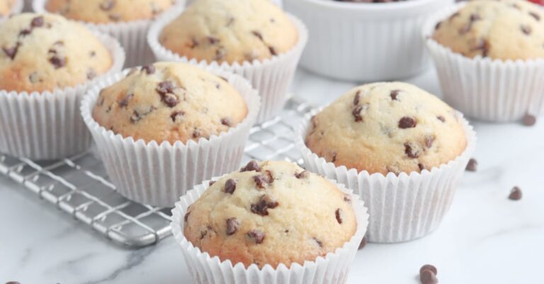 Chocolate Chip Muffins FB image