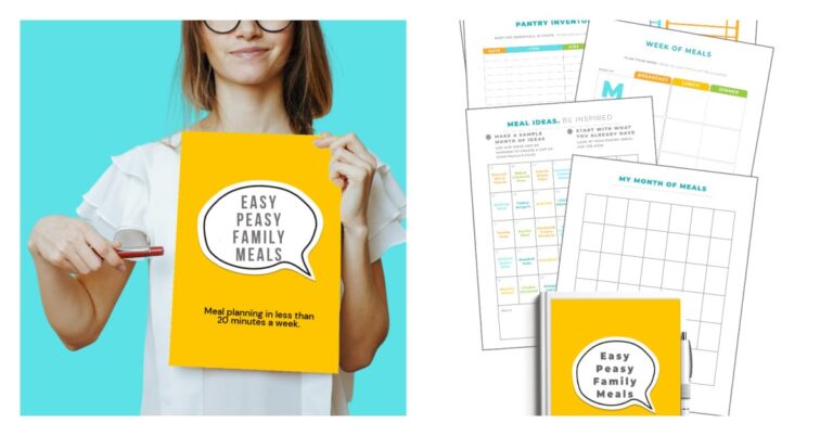 Free Printable Easy Peasy Meal Planner Kids Activities Blog FB