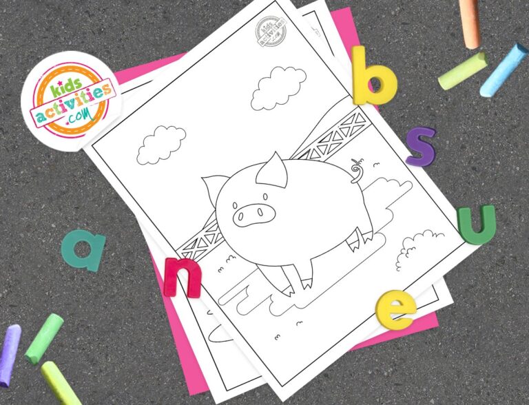 Pig Coloring Pages Facebook