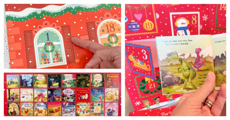 Read a book every day with the Countdown to Christmas book advent calendar FB