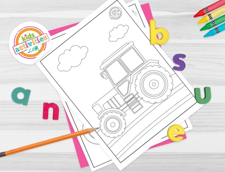 Tractor Coloring Pages Facebook