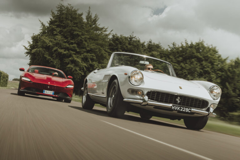 ferrari 275 gts vs ferrari roma spider 2024 me 67 copy