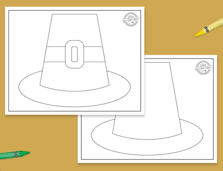 Pilgrim Hat Template Printable Facebook