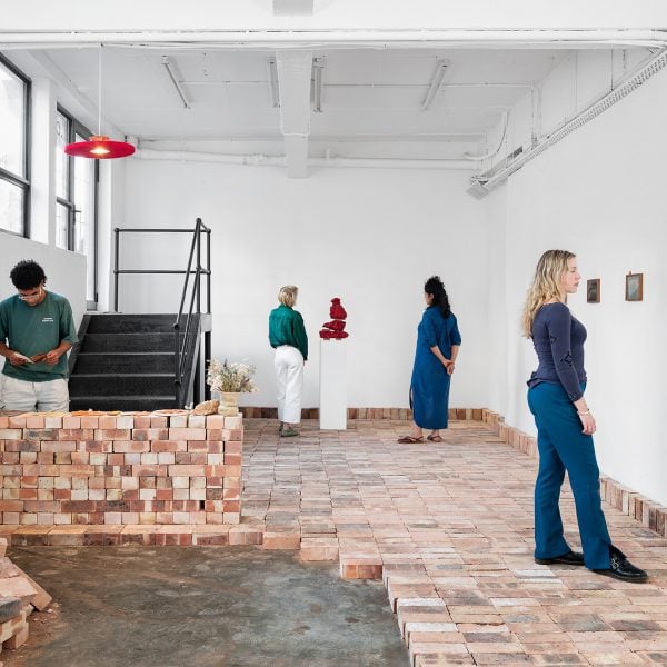 clay library land studies exhibition the maak design week south africa dezeen 2364 hero