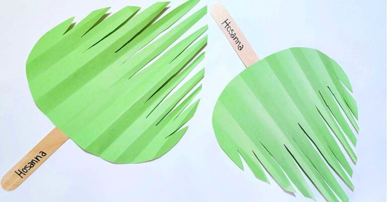 palm sunday craft social kids activities blog